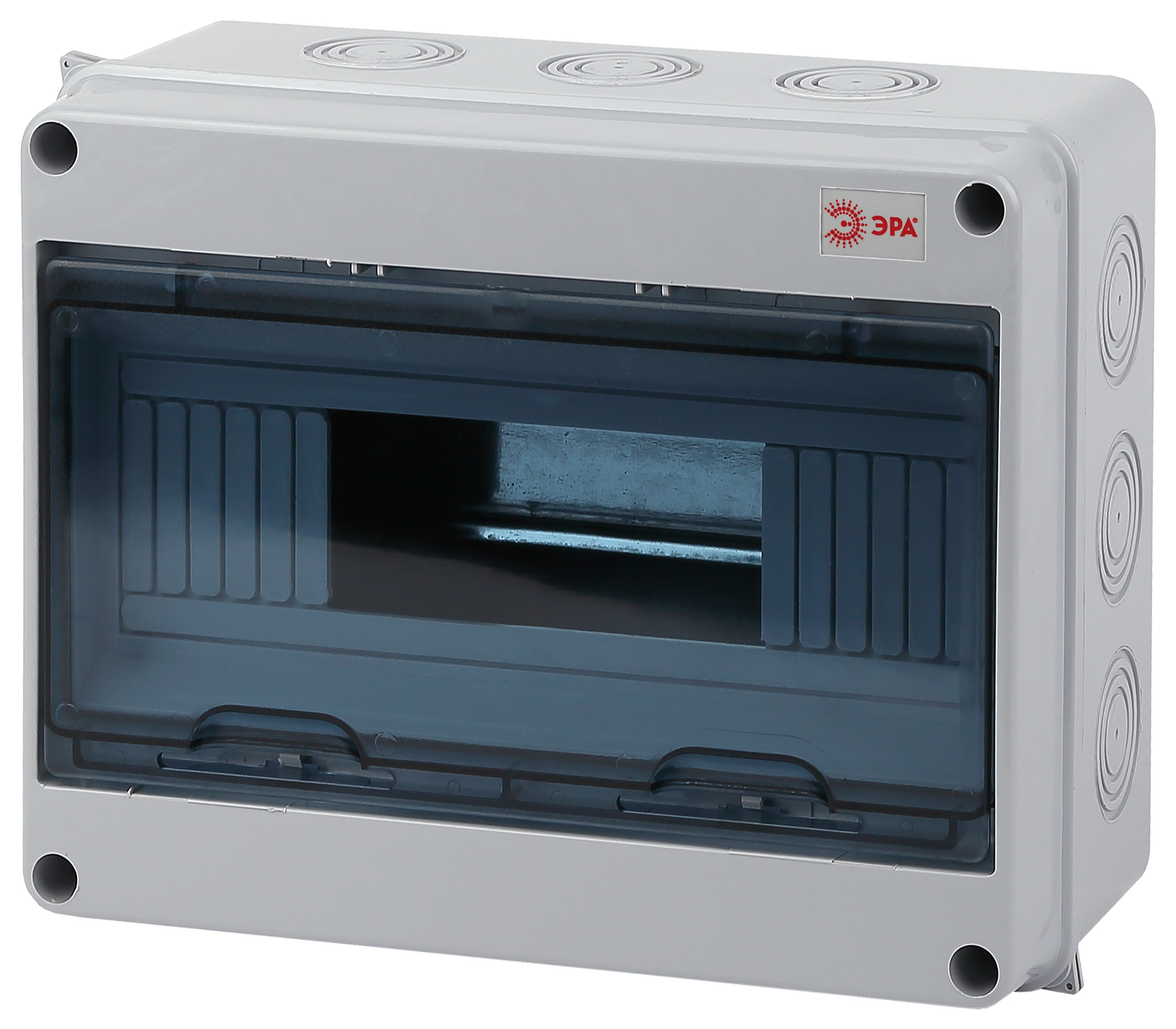 Корпус пластиковый навесной ЭРА SIMPLE КМПн-12 IP65 серый