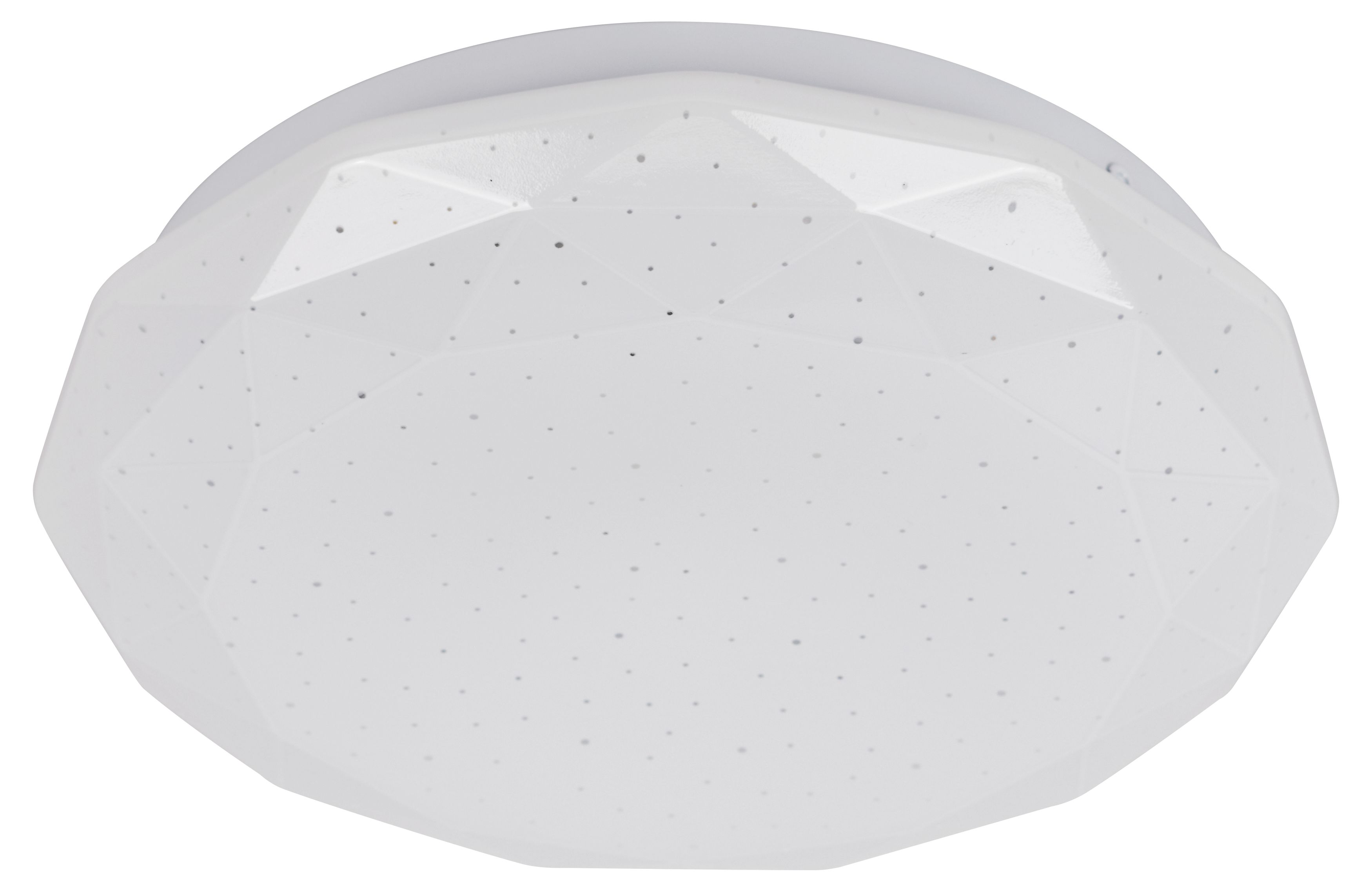 Светильник потолочный светодиодный ЭРА Классик без ДУ SPB-6 WH 24W-4K Slim Sparkle