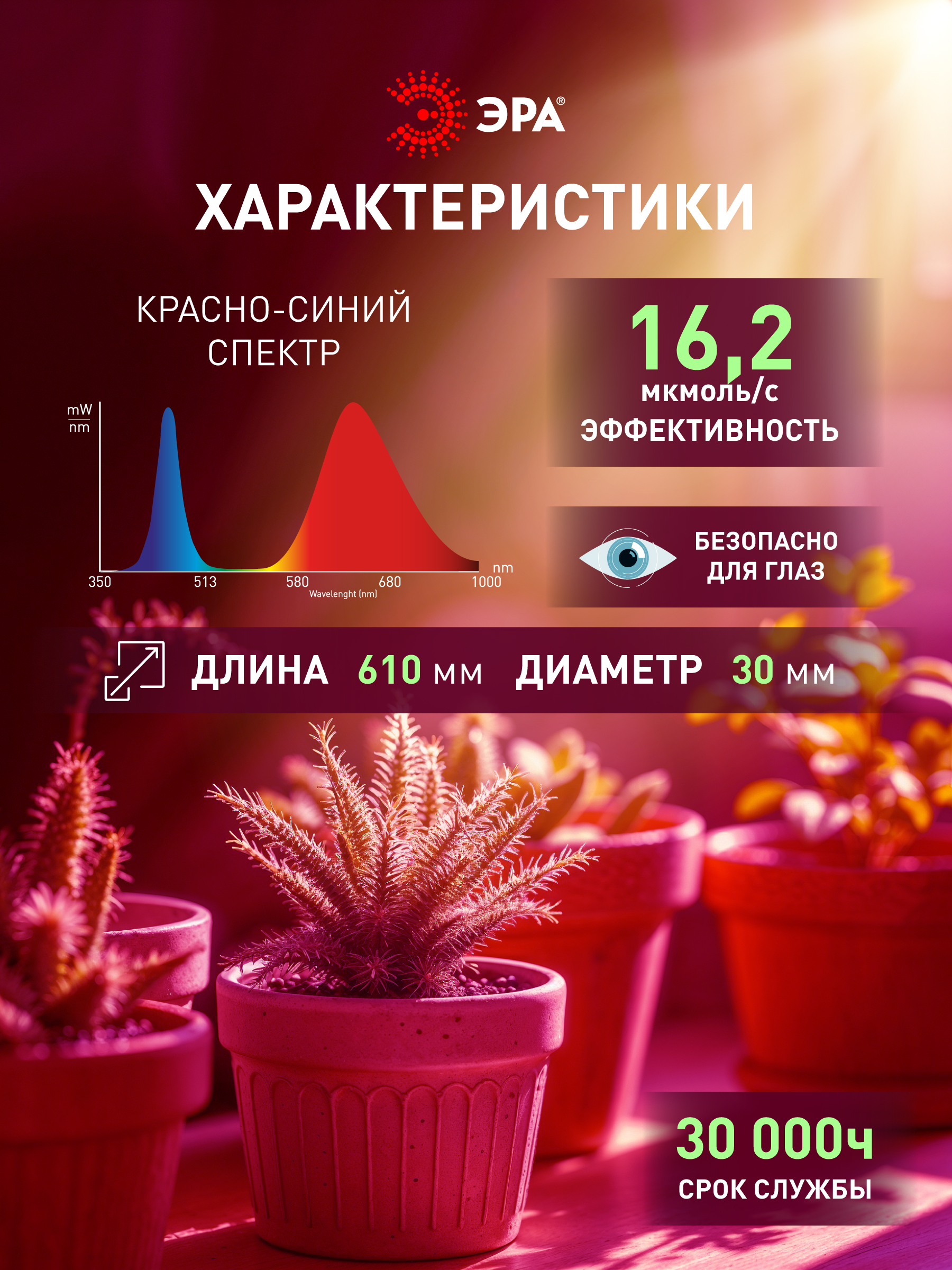 Лампа светодиодная ЭРА RED LINE LED P45-8W-827-E14 R 8Вт шар теплый белый свет E14