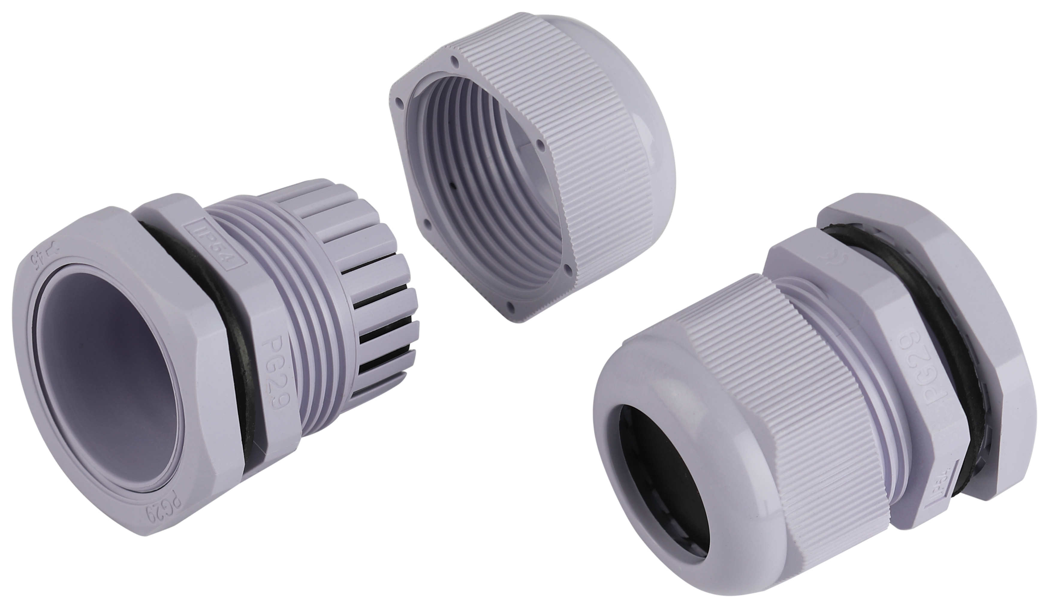 Кабельный ввод сальник ЭРА NO-224-237 PG 29 (d отв.37 мм / d провод.18-25 мм) IP54 (упаковка 10 штук)
